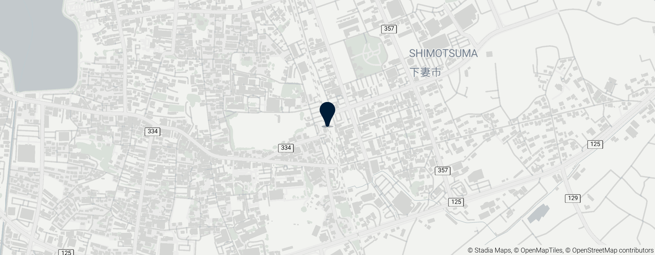 Map of Shimotsuma