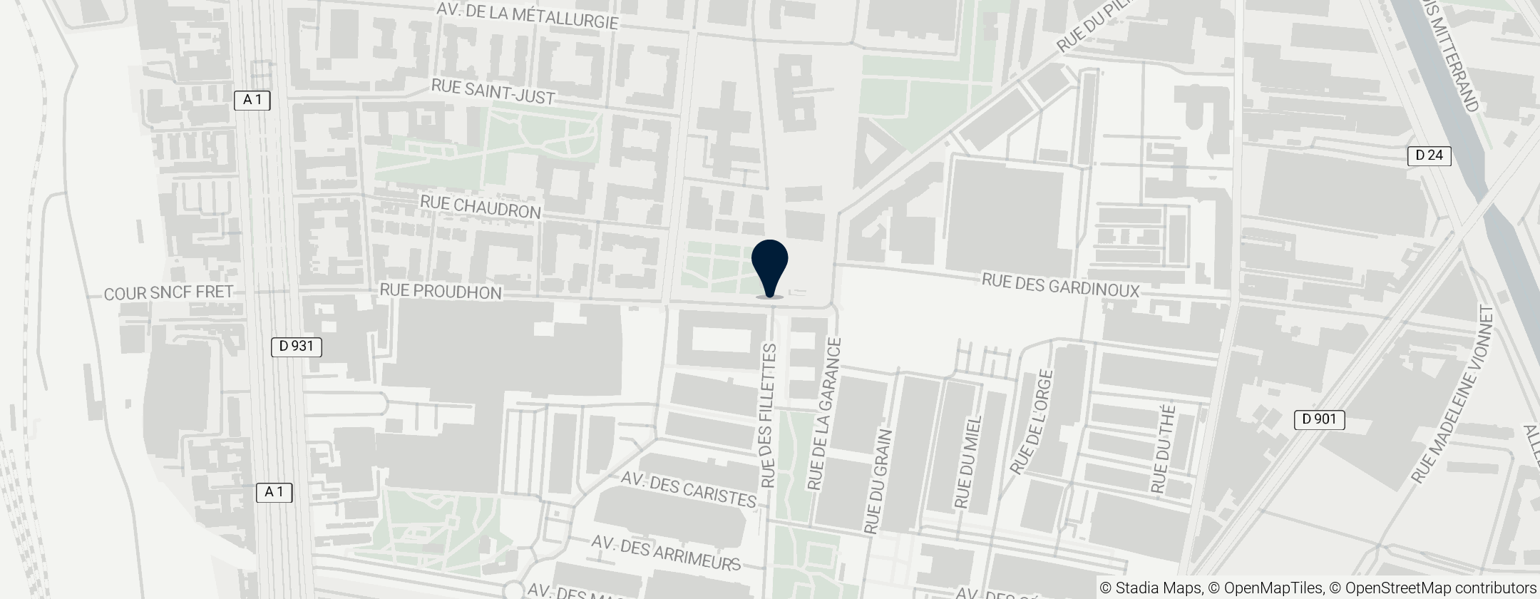 Map of Front Populaire