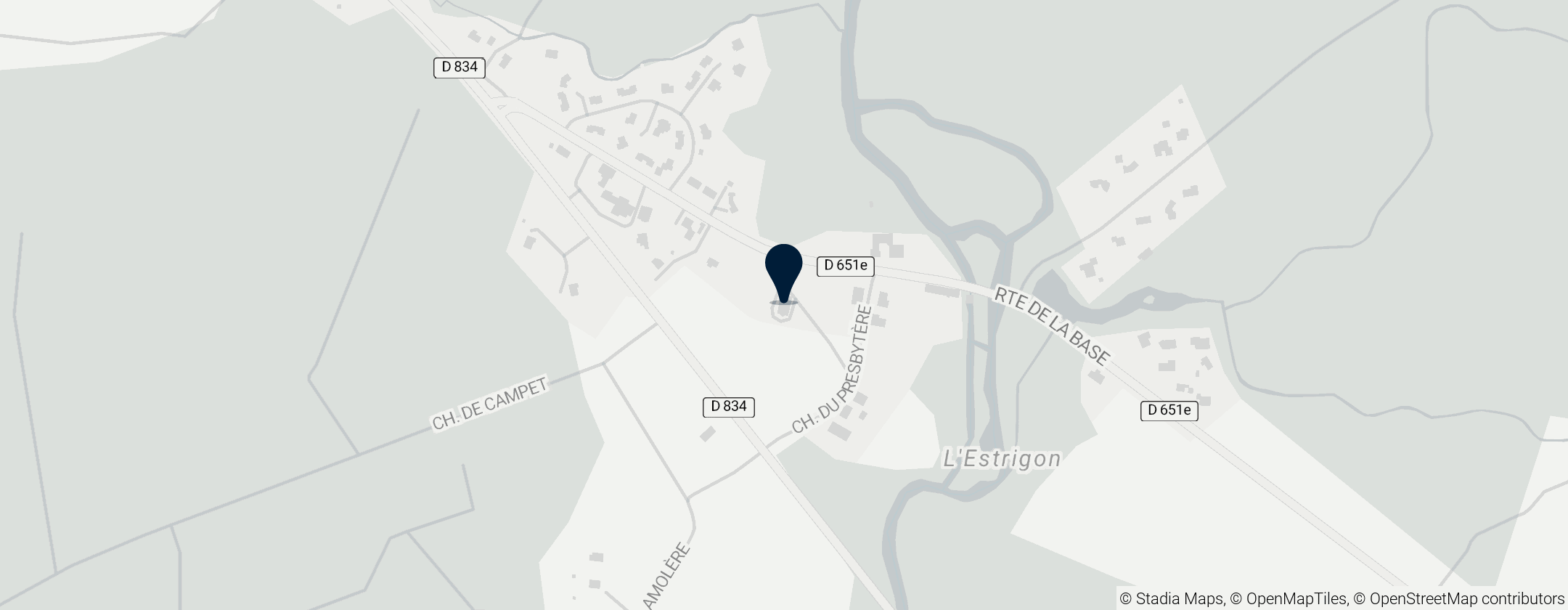 Map of Église Saint-Étienne d'Uchacq