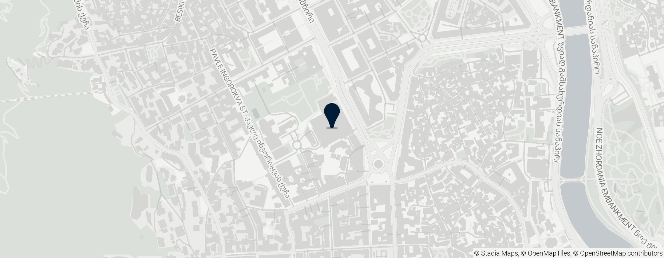 Map of Tbilisi Plaza