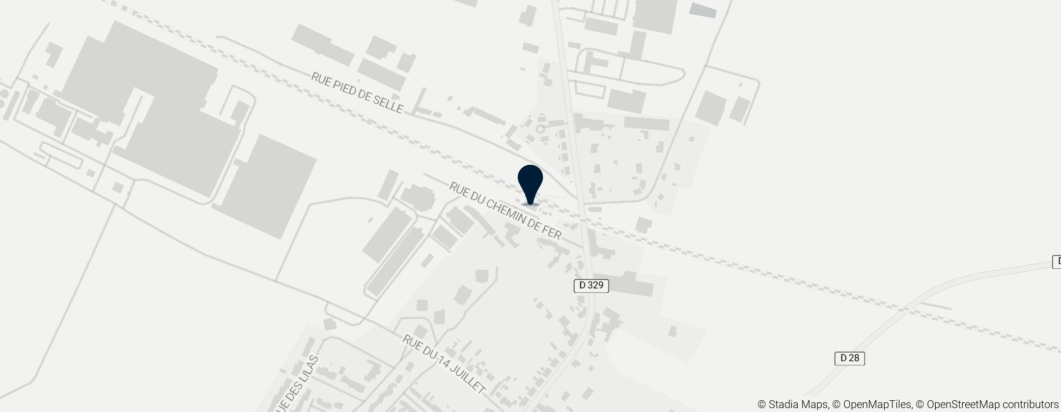 Map of Gare de Rosières