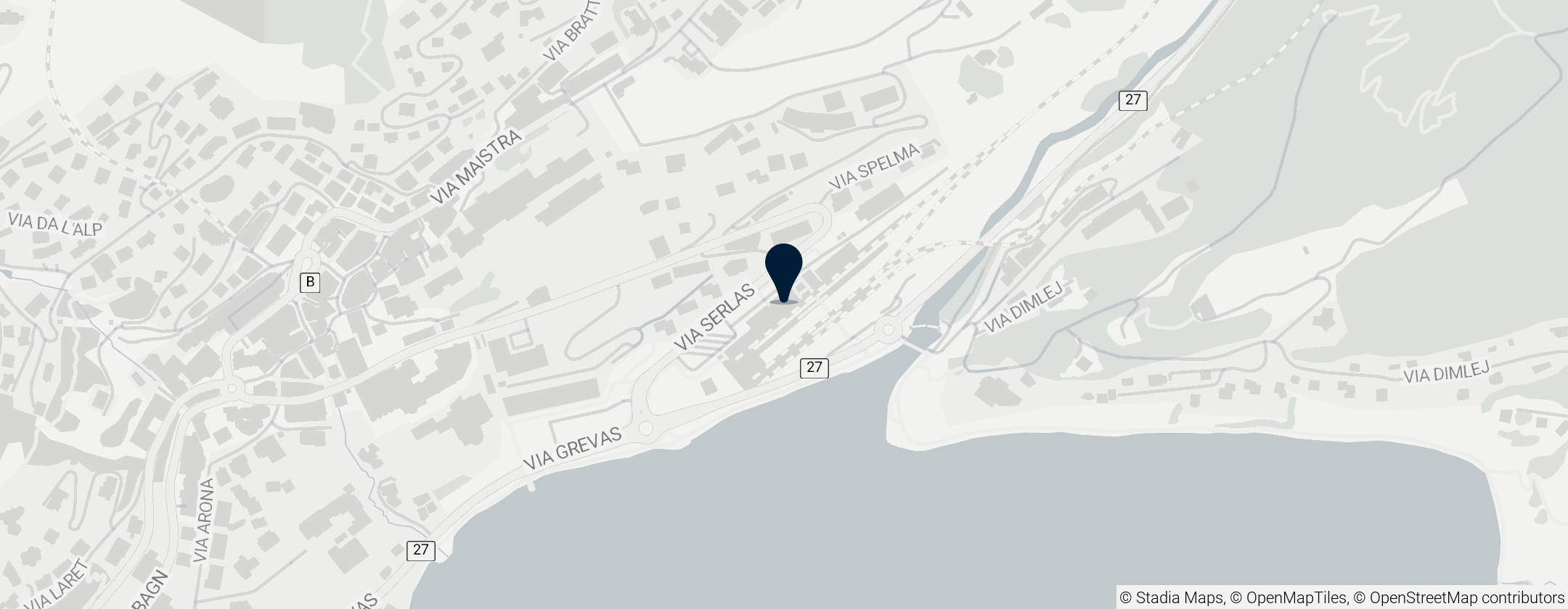 Map of Stazione di Sankt Moritz