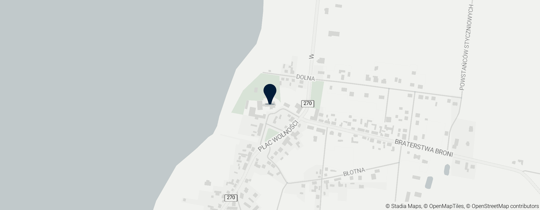 Map of Sanktuarium Matki Bożej Zwycięskiej w Brdowie