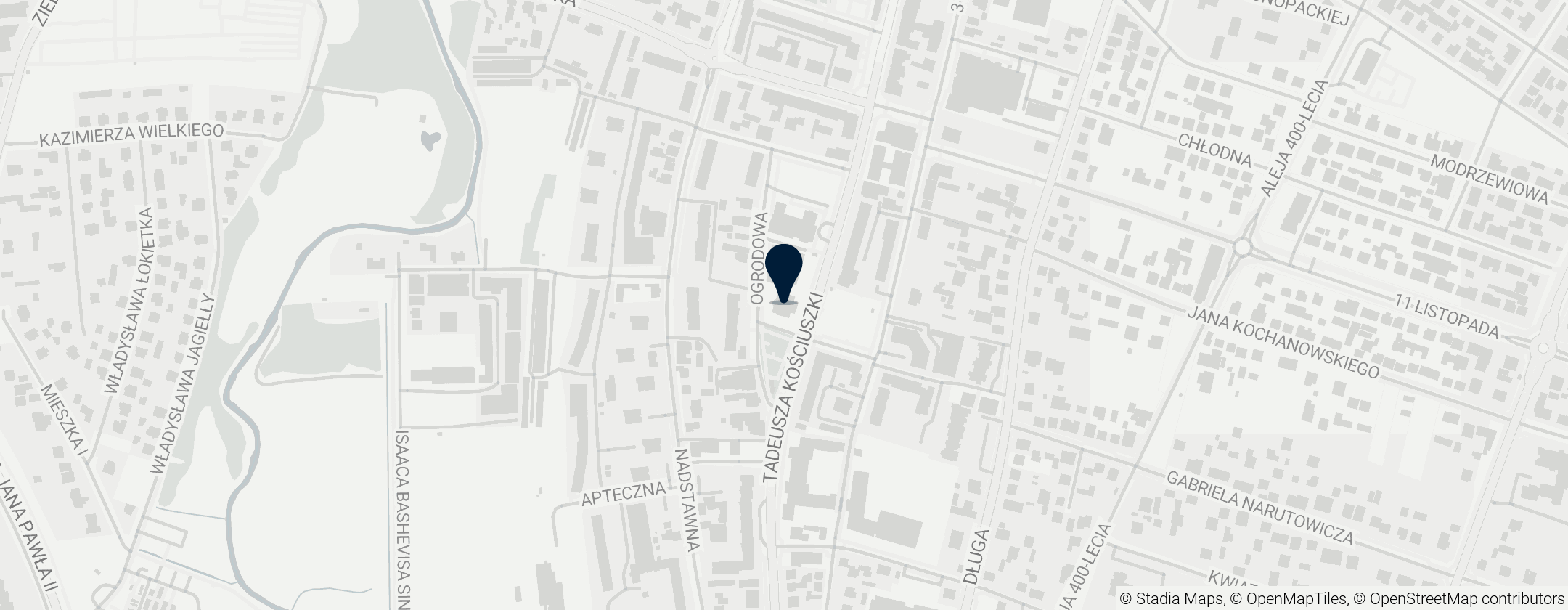 Map of Kościół św. Jerzego w Biłgoraju