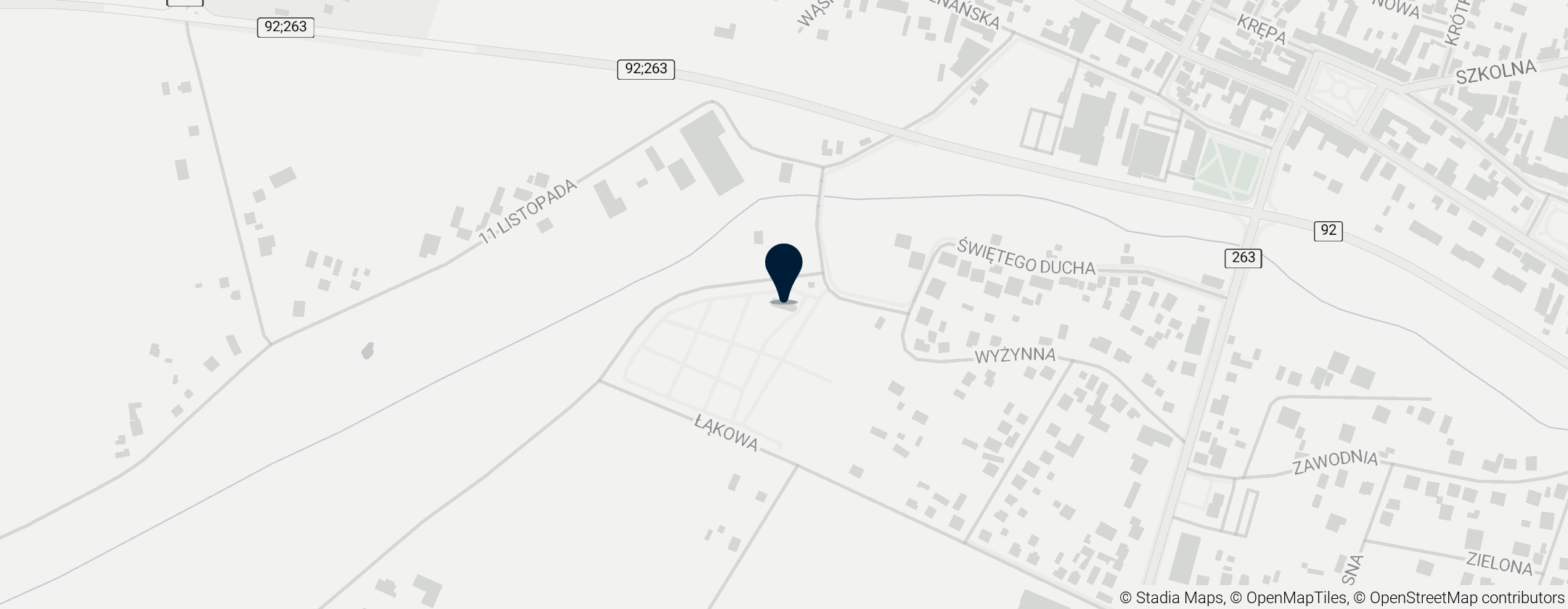 Map of Kościół św. Fabiana i Sebastiana w Kłodawie