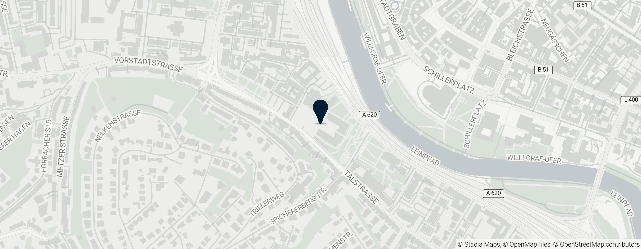 Map of Platz des Unsichtbaren Mahnmals