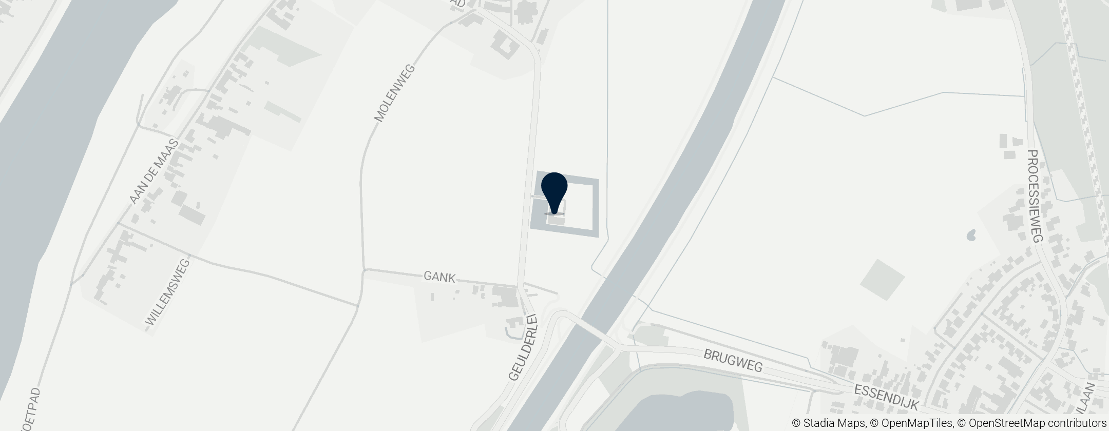 Map of Kasteel Geulle