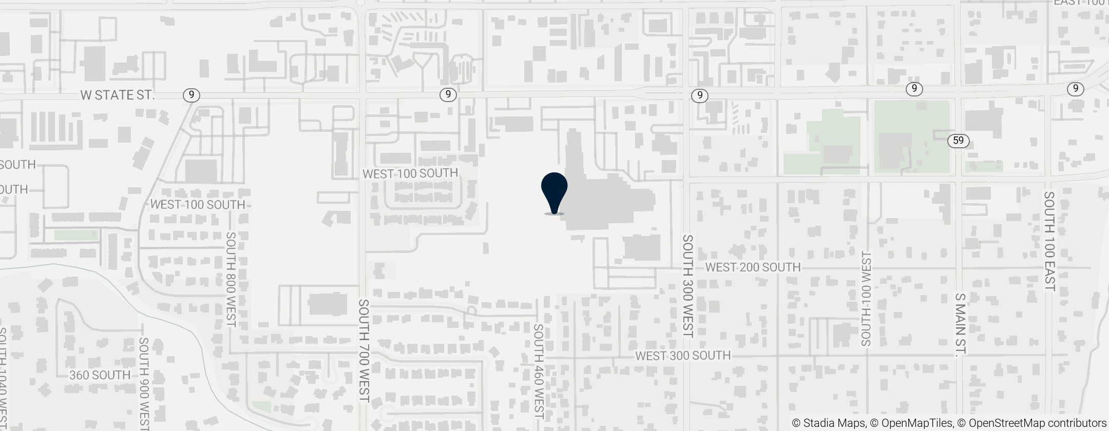 Map of Hurricane High School