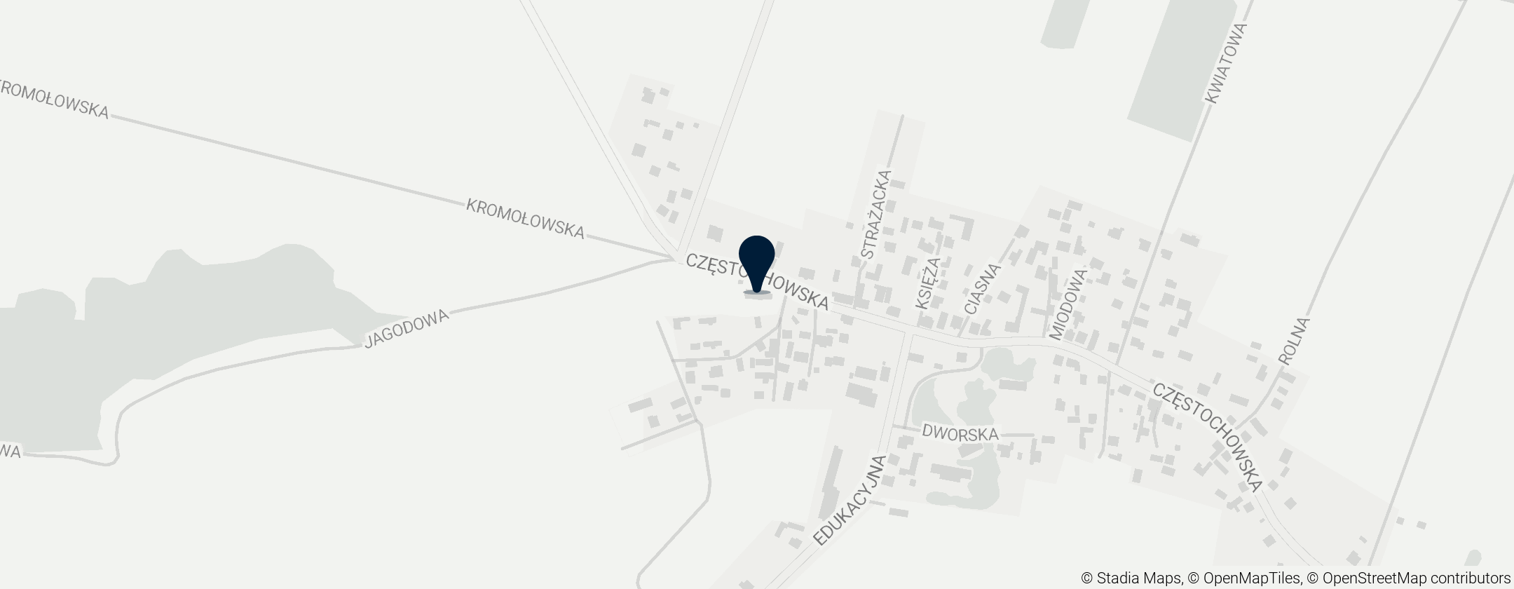 Map of Kościół św. Jakuba Apostoła w Gieble