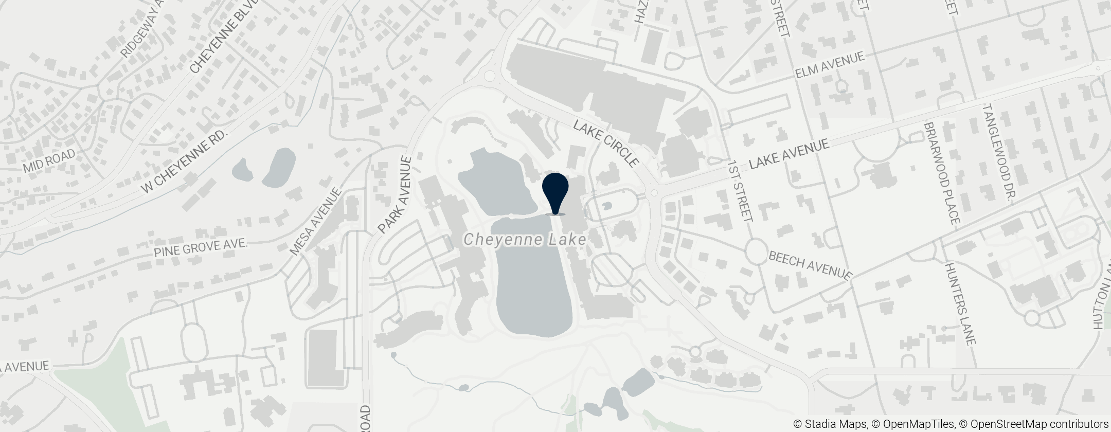 Map of The Broadmoor