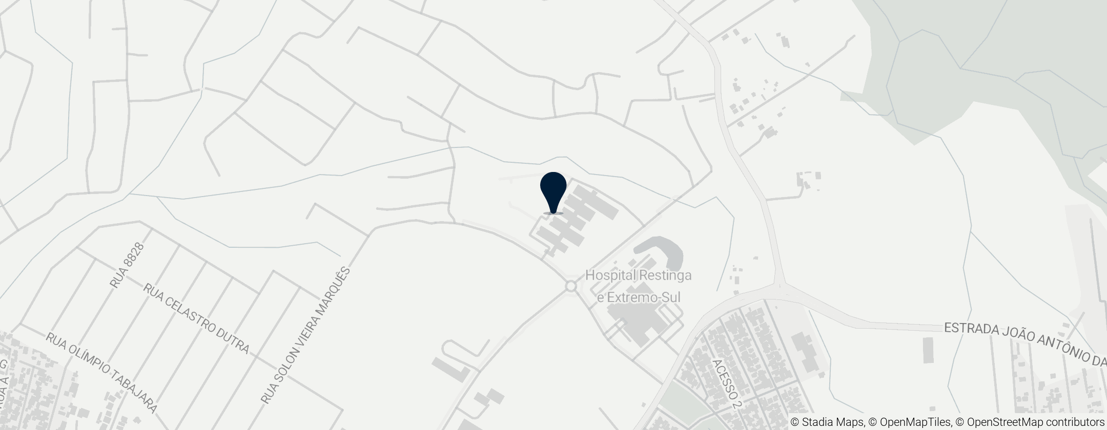 Map of IFRS Campus Restinga