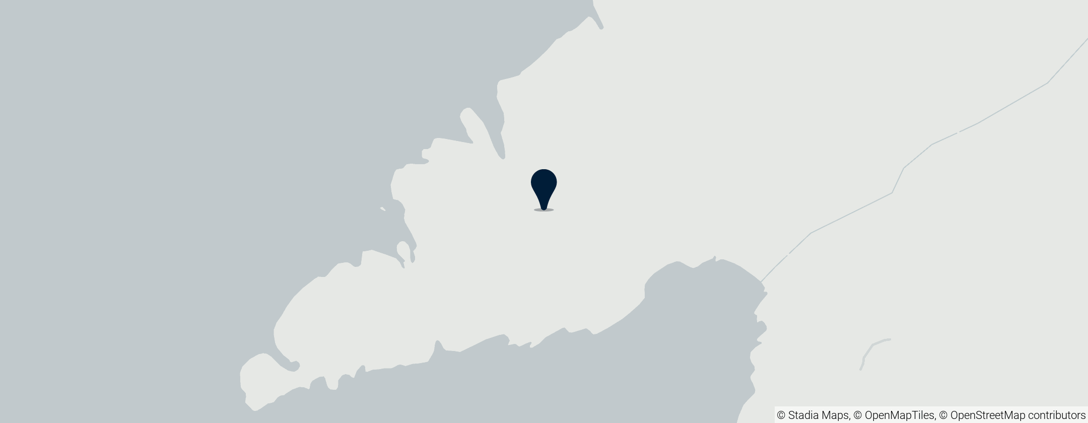 Map of Coetan Arthur Dolmen