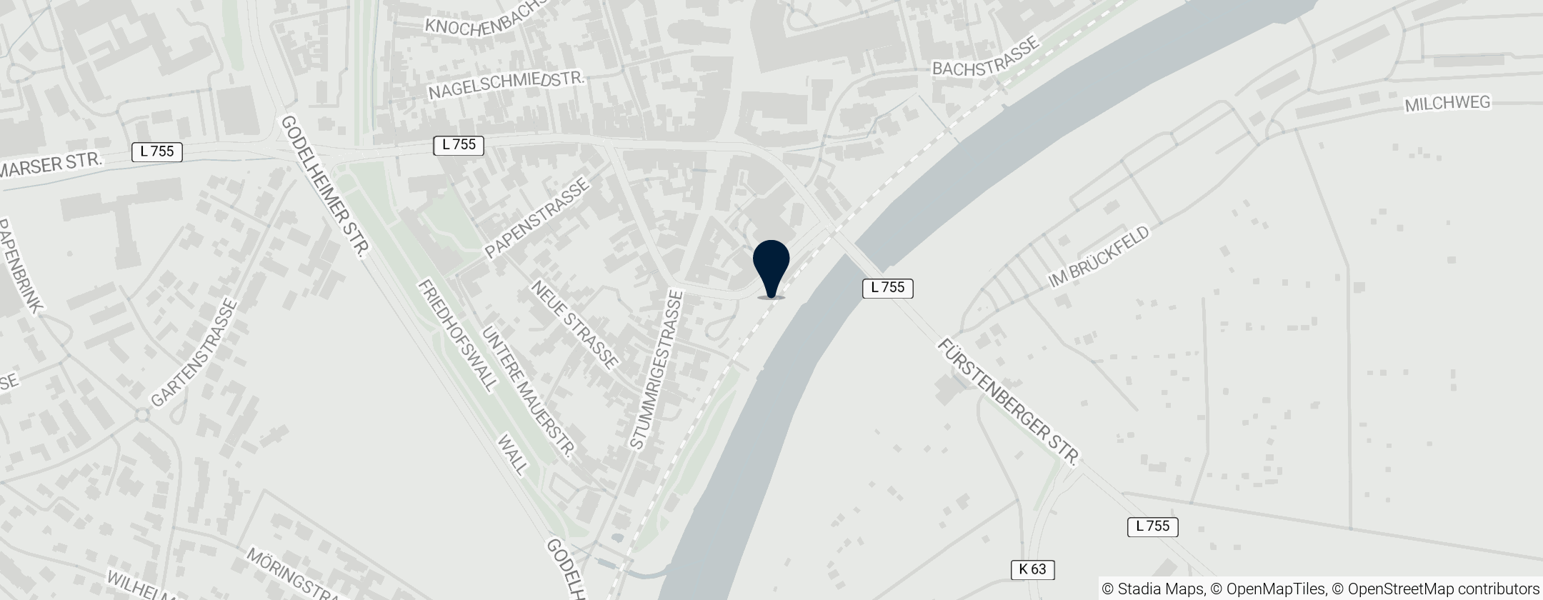 Map of Höxter Rathaus