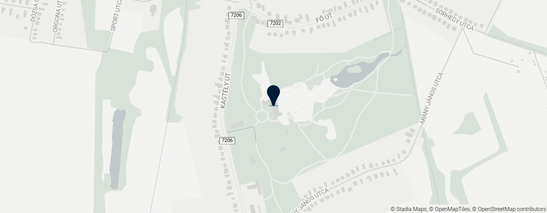 Map of Nádasdy Mansion