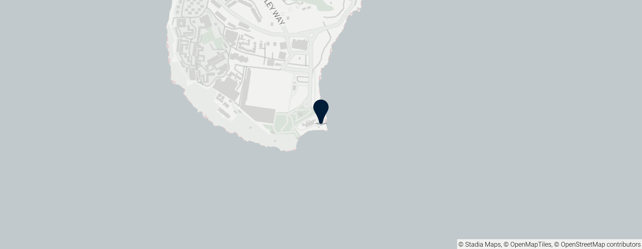 Map of Europa Point Trinity Lighthouse