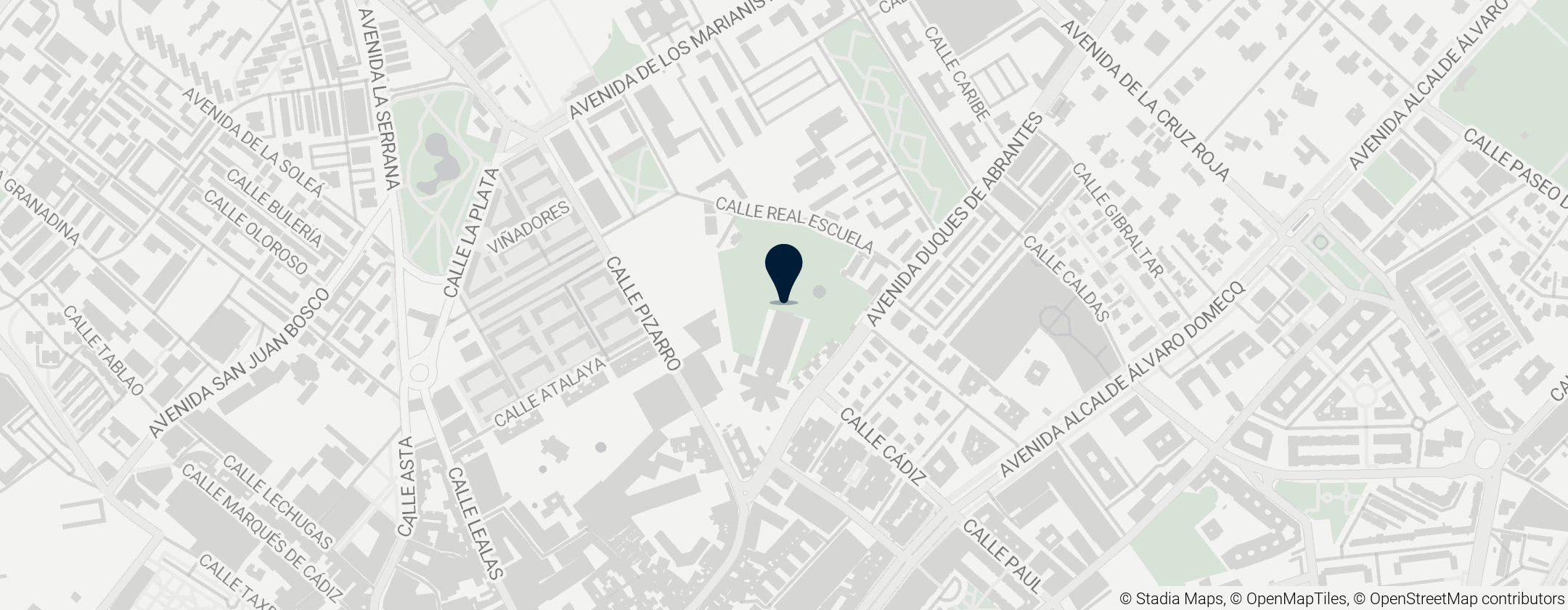 Map of Real Escuela del Arte Ecuestre