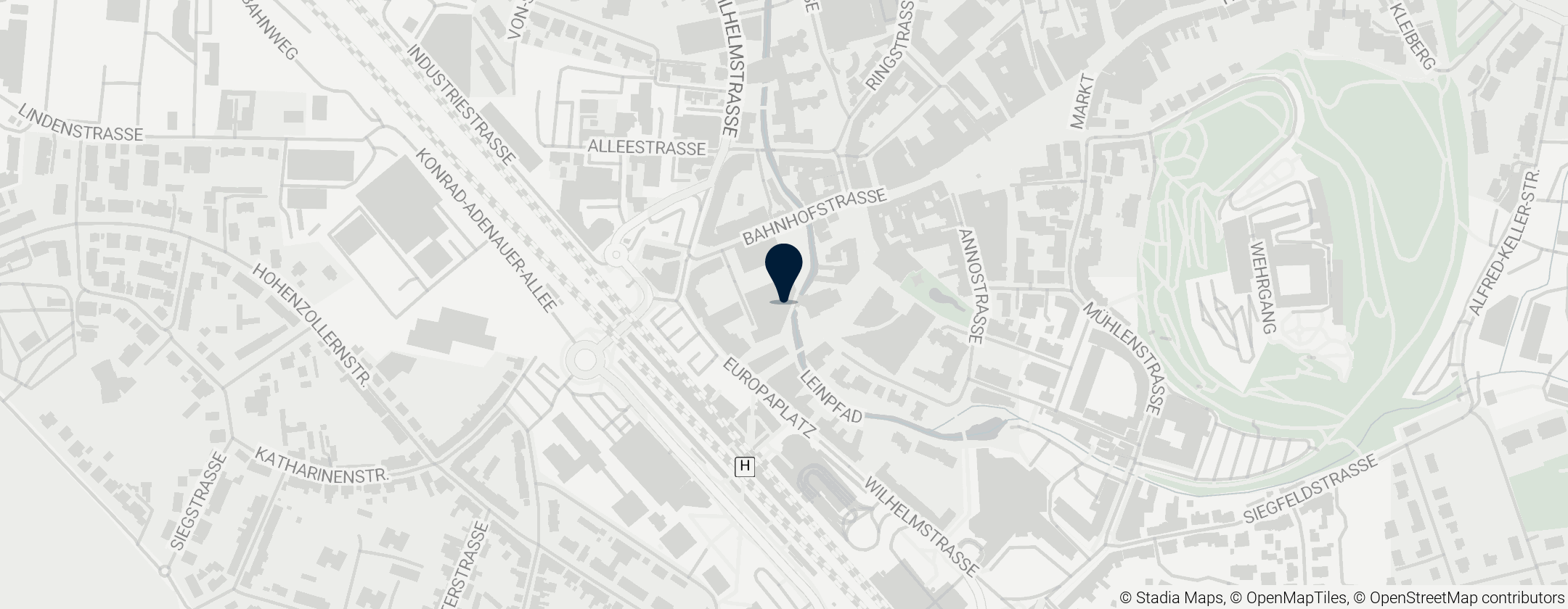 Map of Amtsgericht Siegburg