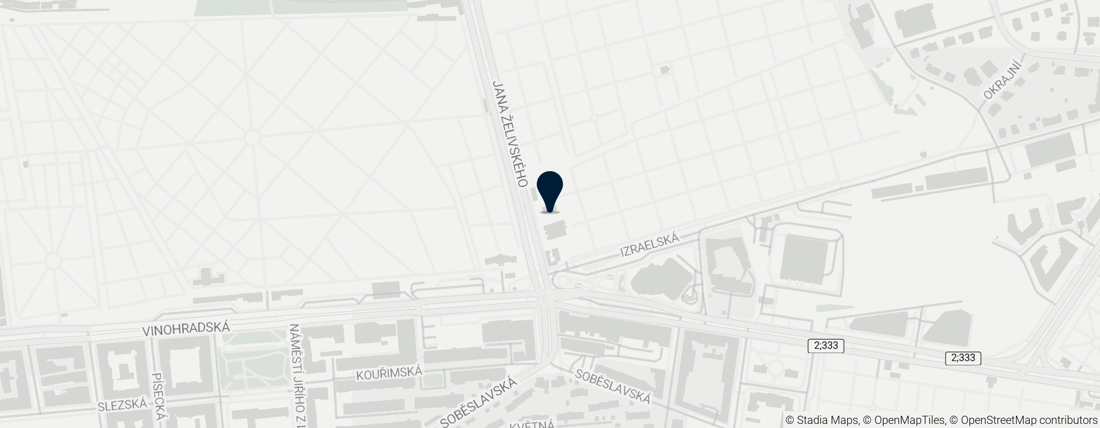 Map of Új zsidó temető