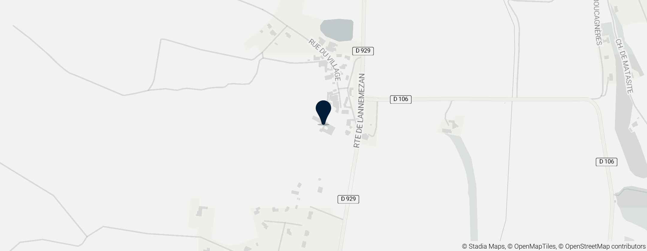 Map of Château d'Orbessan