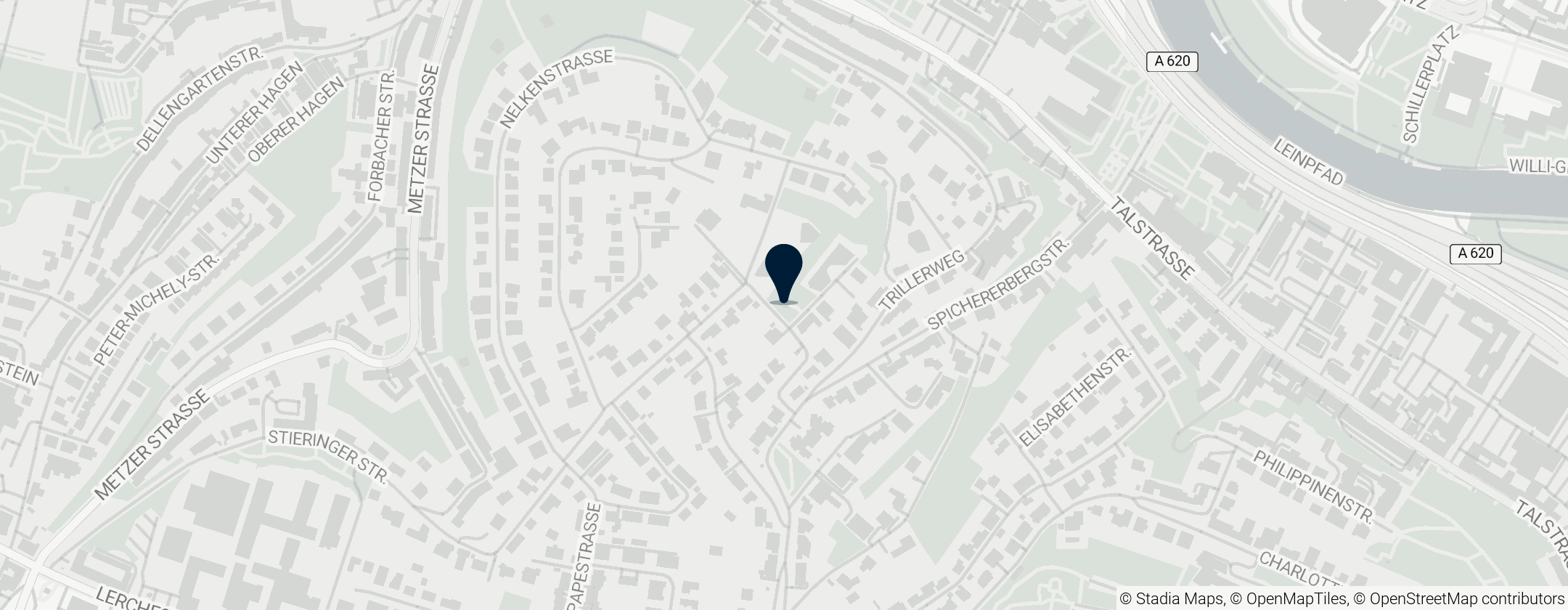 Map of Grabkapelle der Familie Röchling