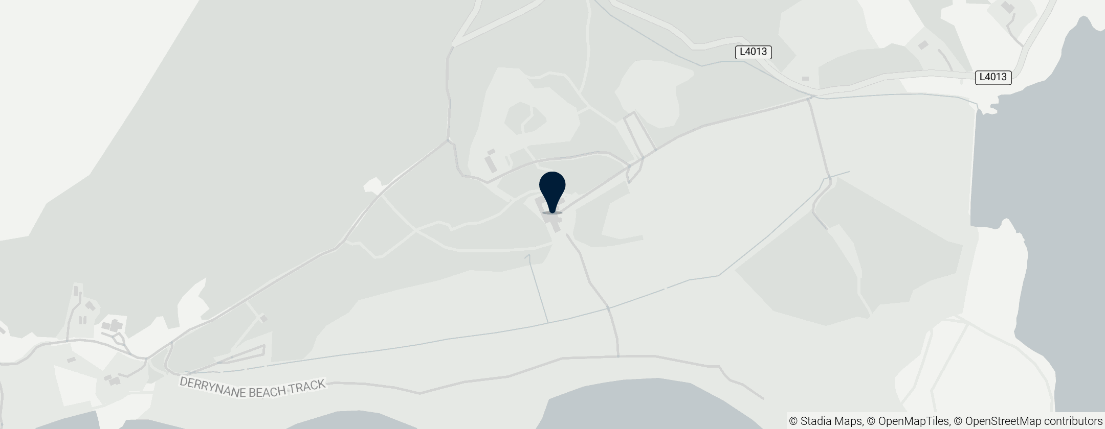 Map of Derrynane House