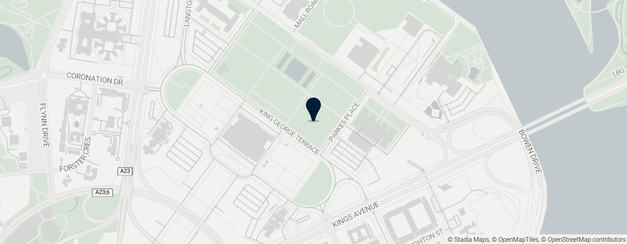 Map of National Rose Gardens