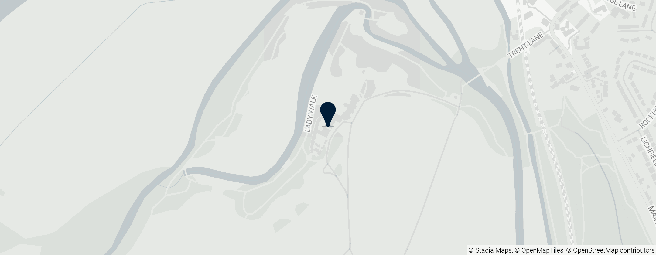 Map of Shugborough Hall