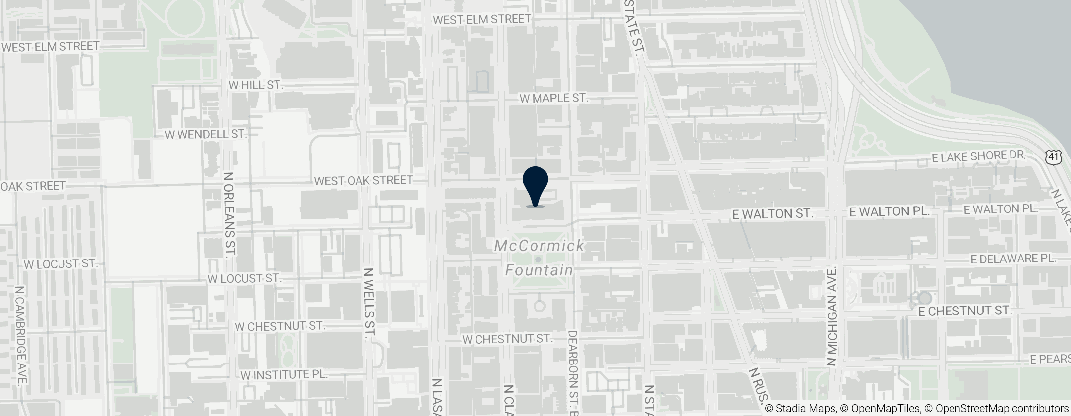 Map of Newberry Library