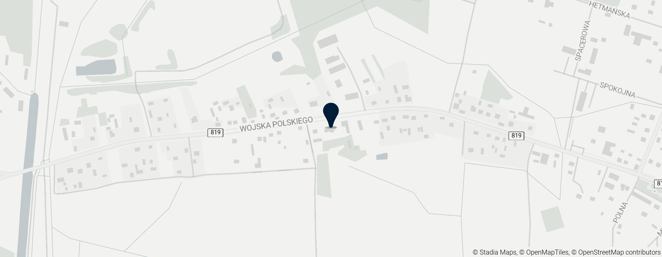 Map of Cerkiew Świętych Apostołów Piotra i Pawła w Sosnowicy