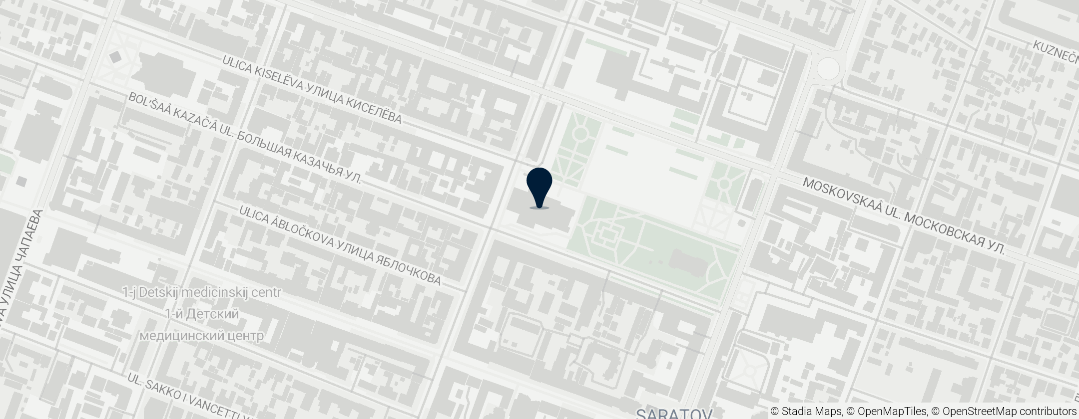 Map of Театр оперы и балета