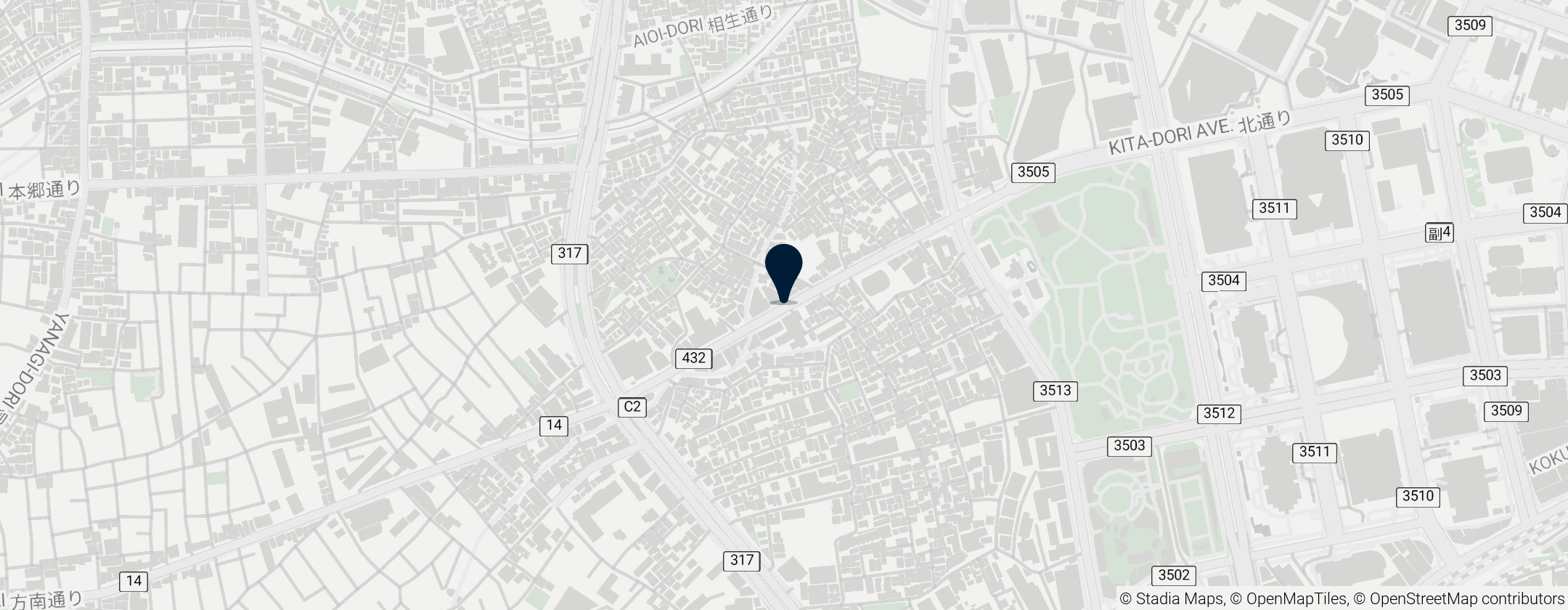 Map of 니시신주쿠5초메