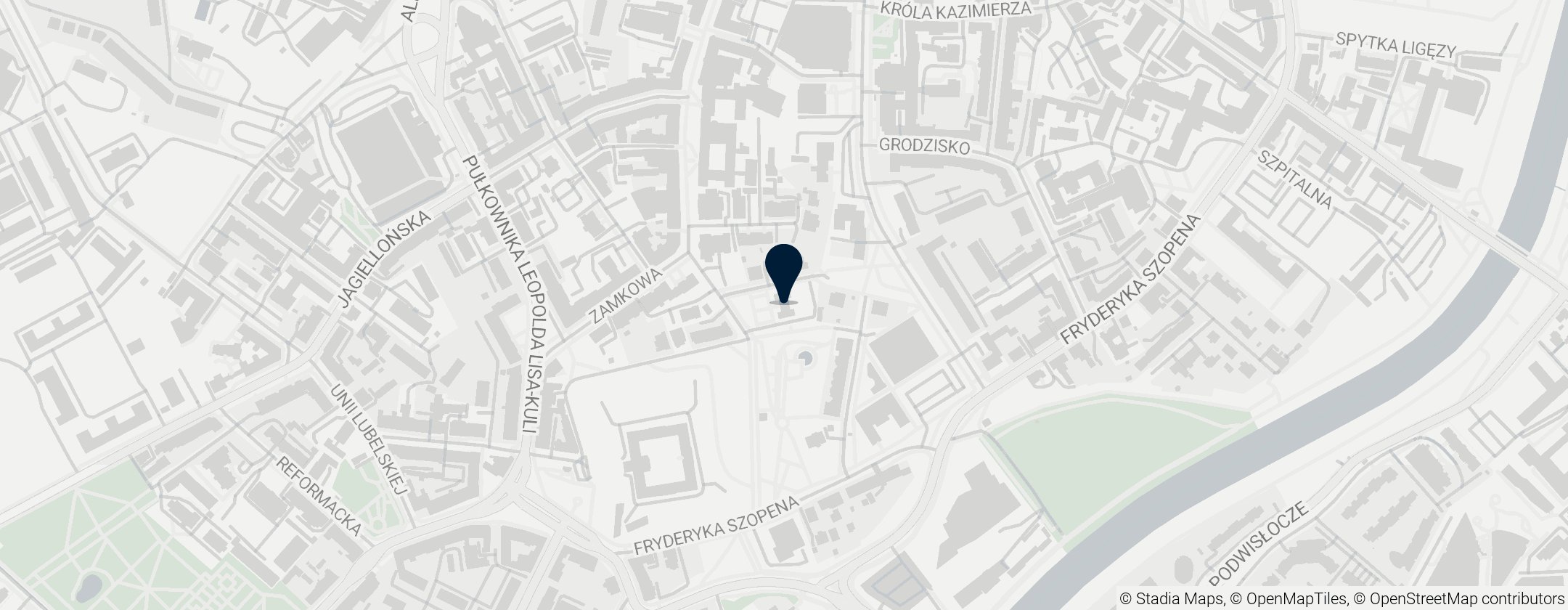 Map of Letni Pałac Lubomirskich w Rzeszowie