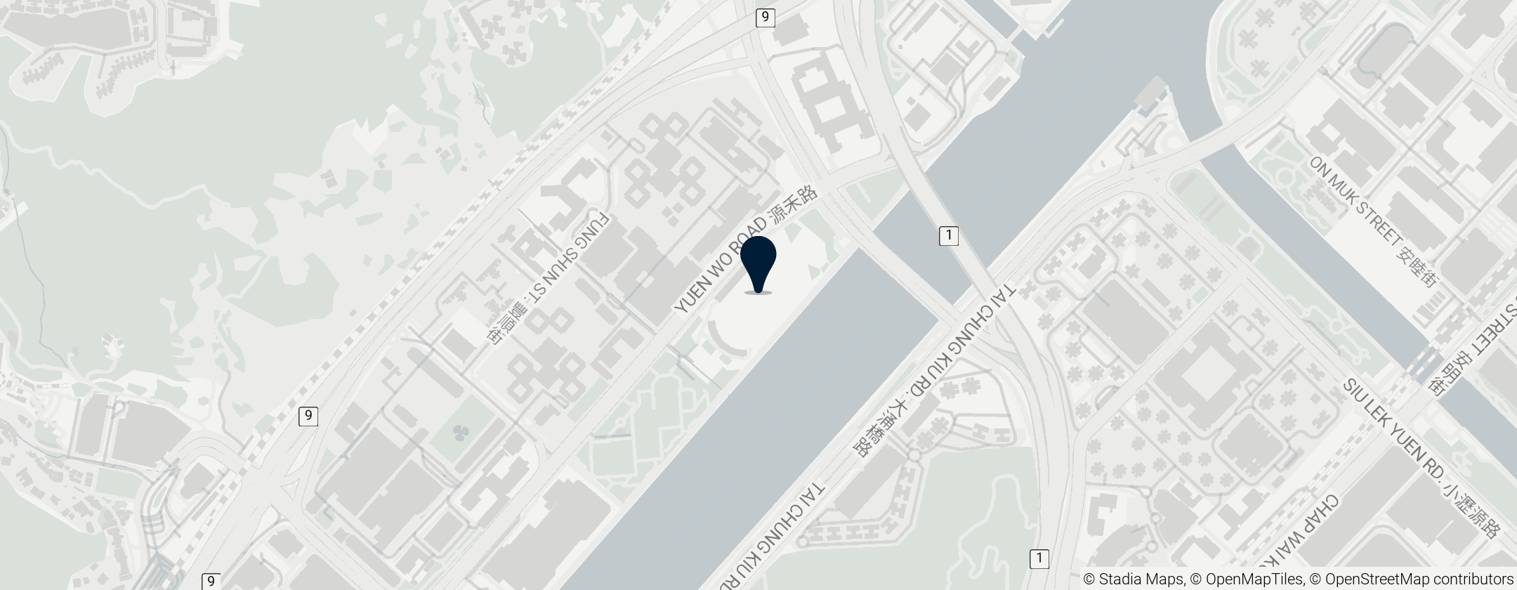 Map of Sha Tin Sports Ground