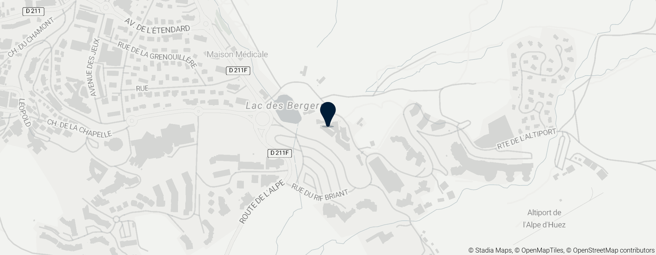 Map of Bar Les Berges Chez Leo