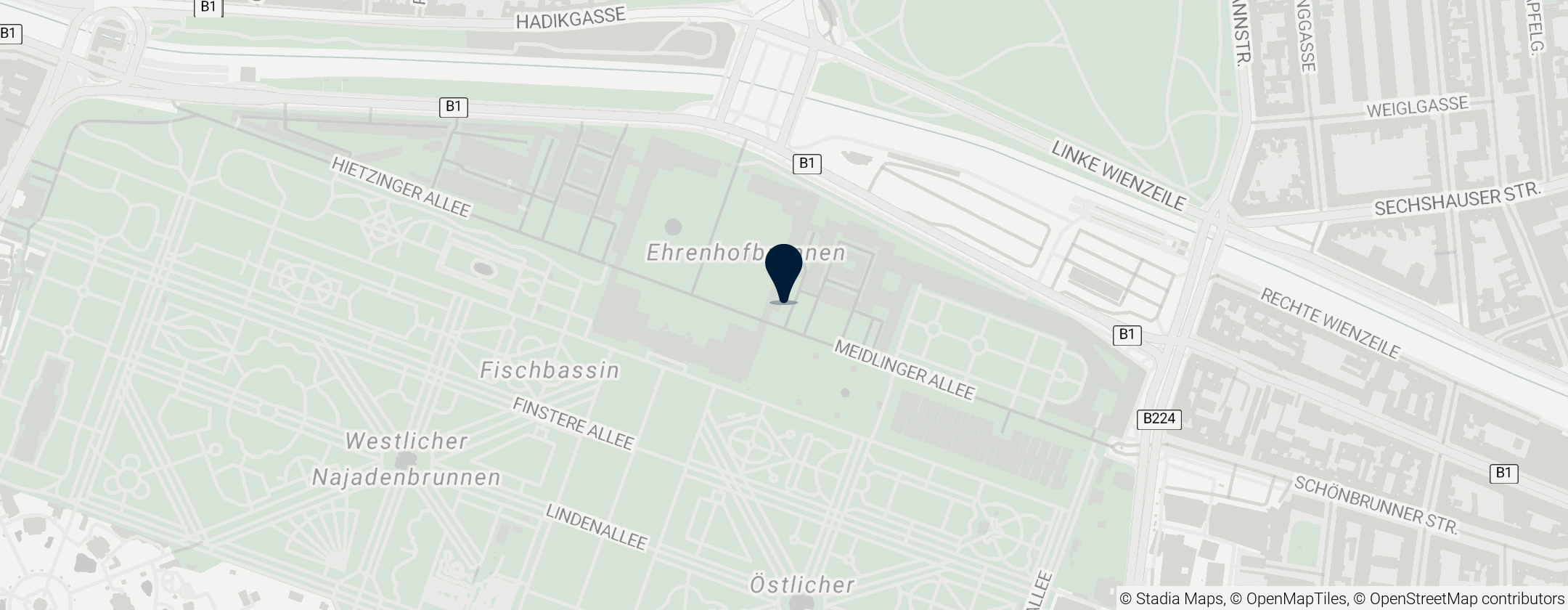 Map of Cafe Restaurant Residenz