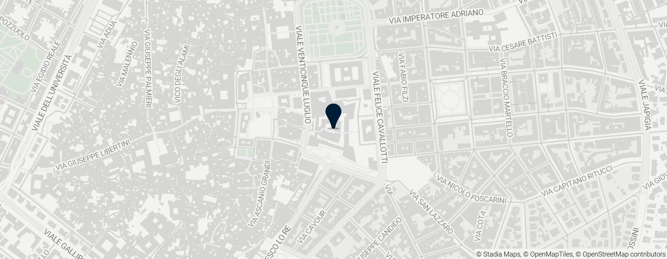 Map of Castello di Lecce