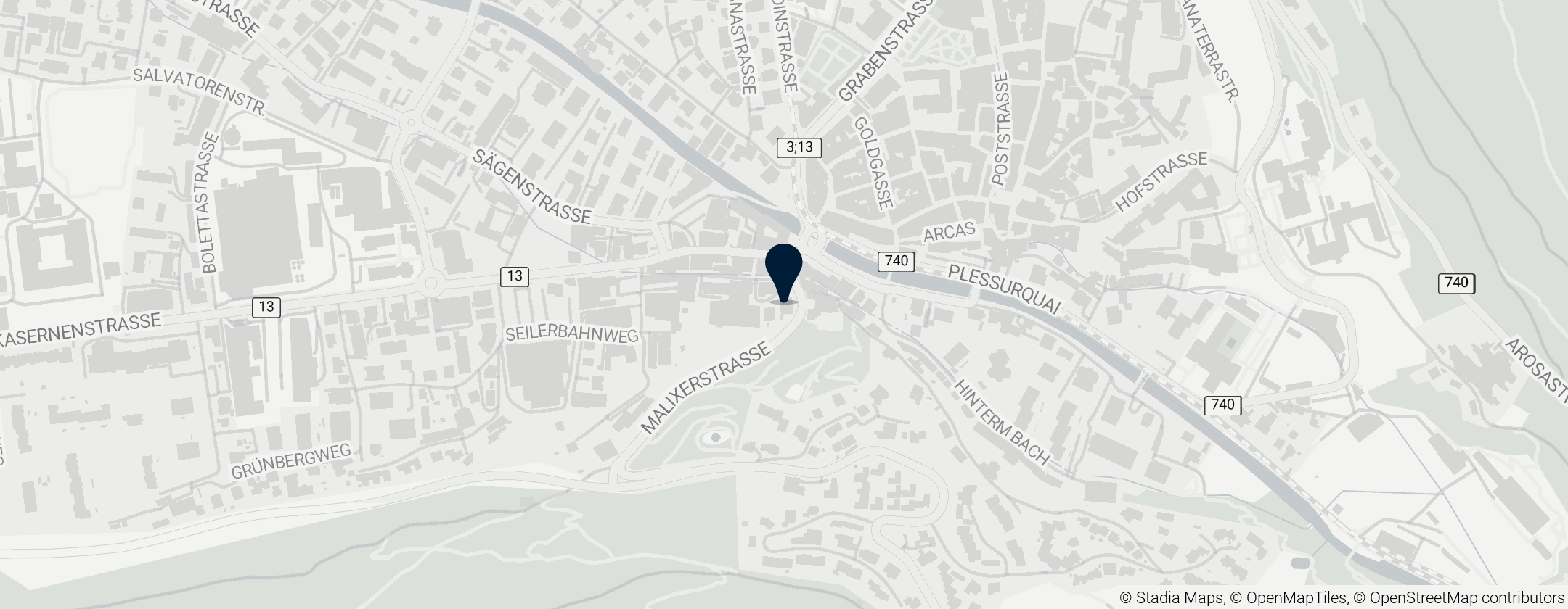 Map of Friedenskirche