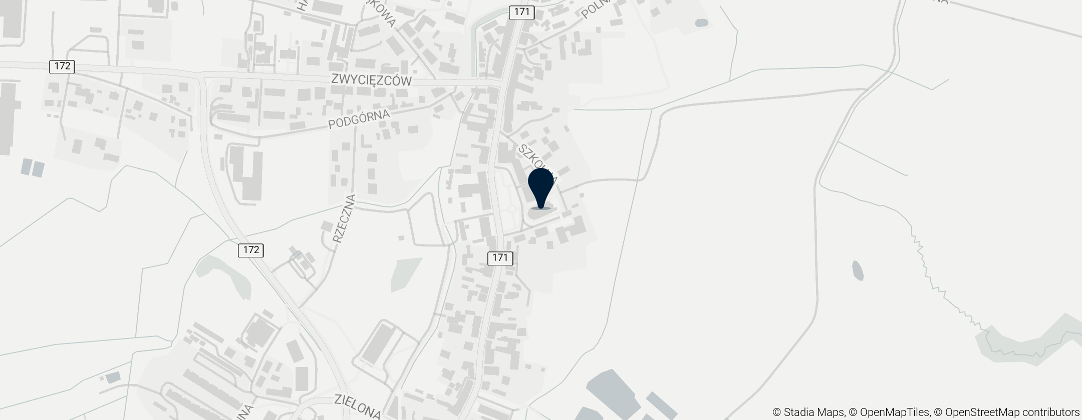 Map of Kościół św. Stefana Węgierskiego w Barwicach