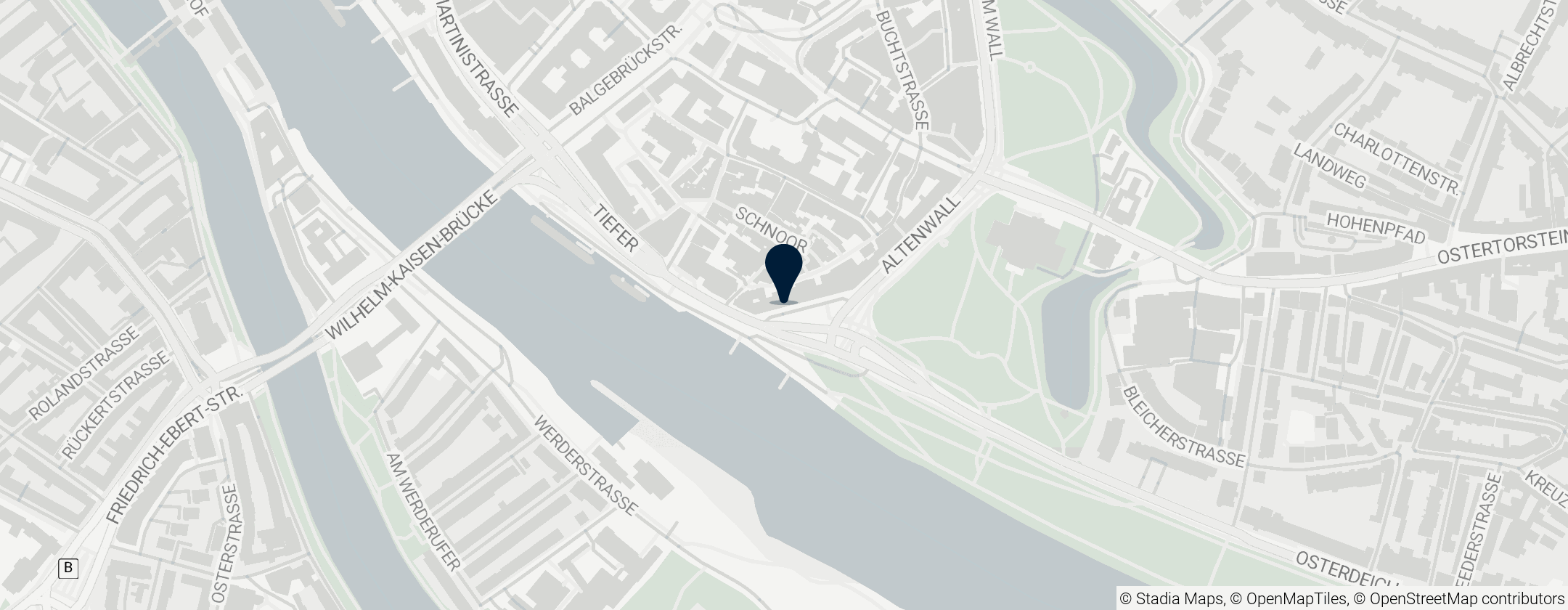 Map of BÜNDNIS 90/DIE GRÜNEN LV Bremen