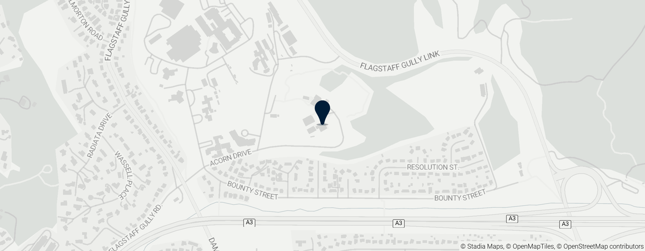 Map of Saint Peter's Lutheran Church