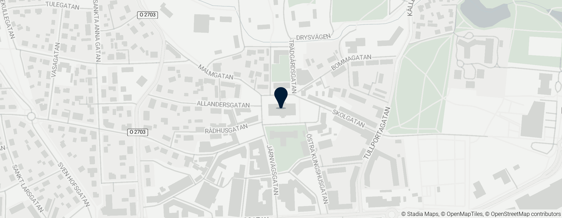 Map of Skara Cathedral