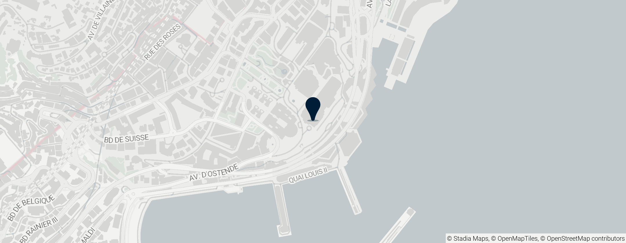 Map of Opéra de Monaco