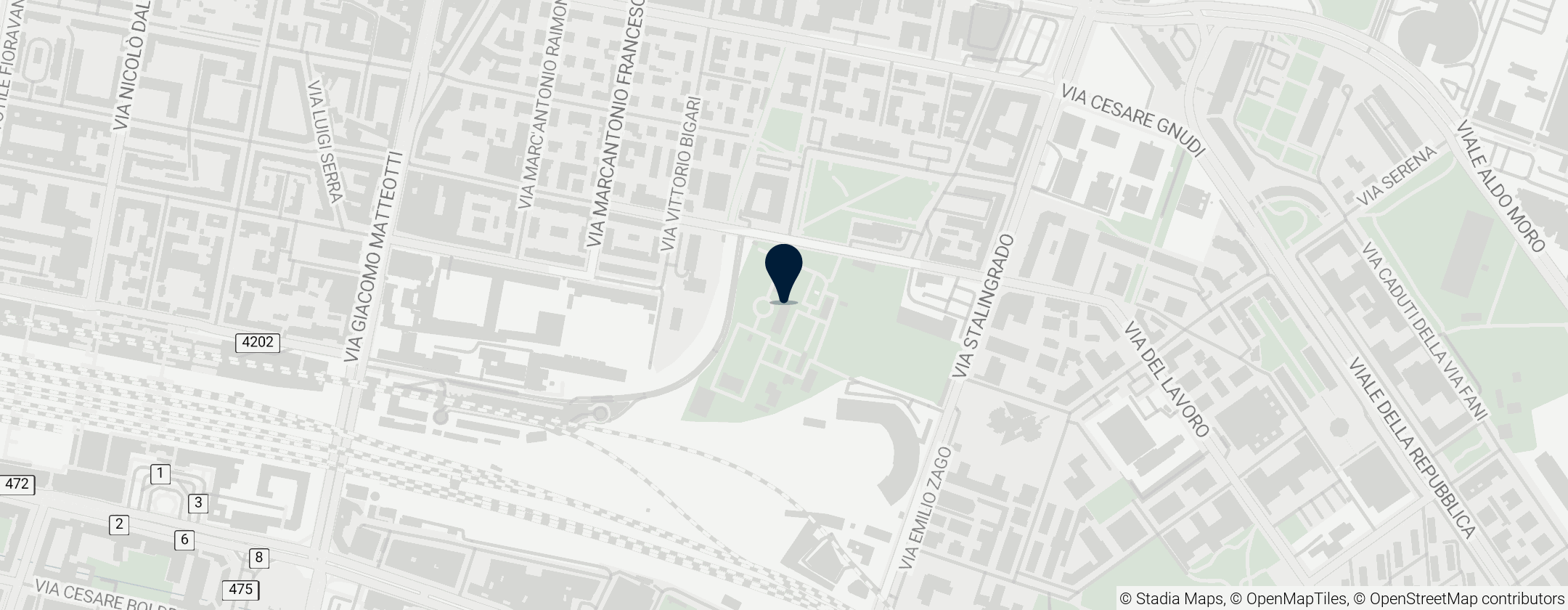 Map of Locomotiv Club