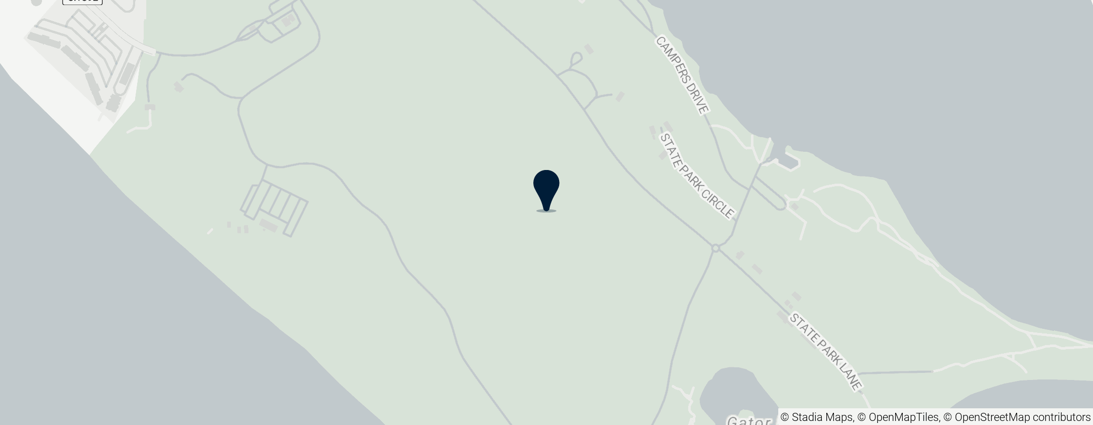 Map of Saint Andrews State Park