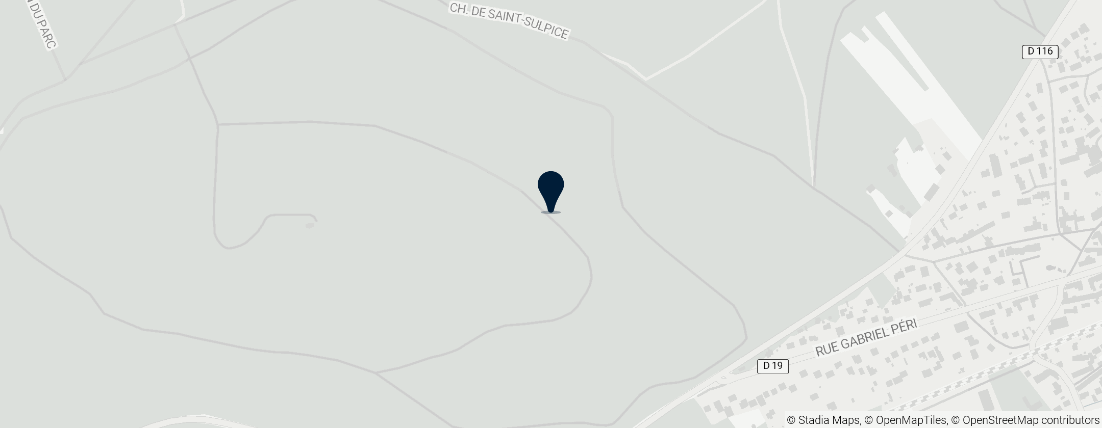 Map of Château de Baville