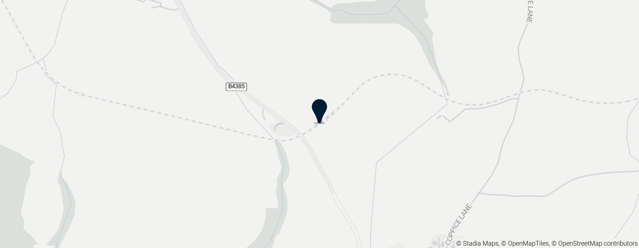 Map of Castle Caereinion