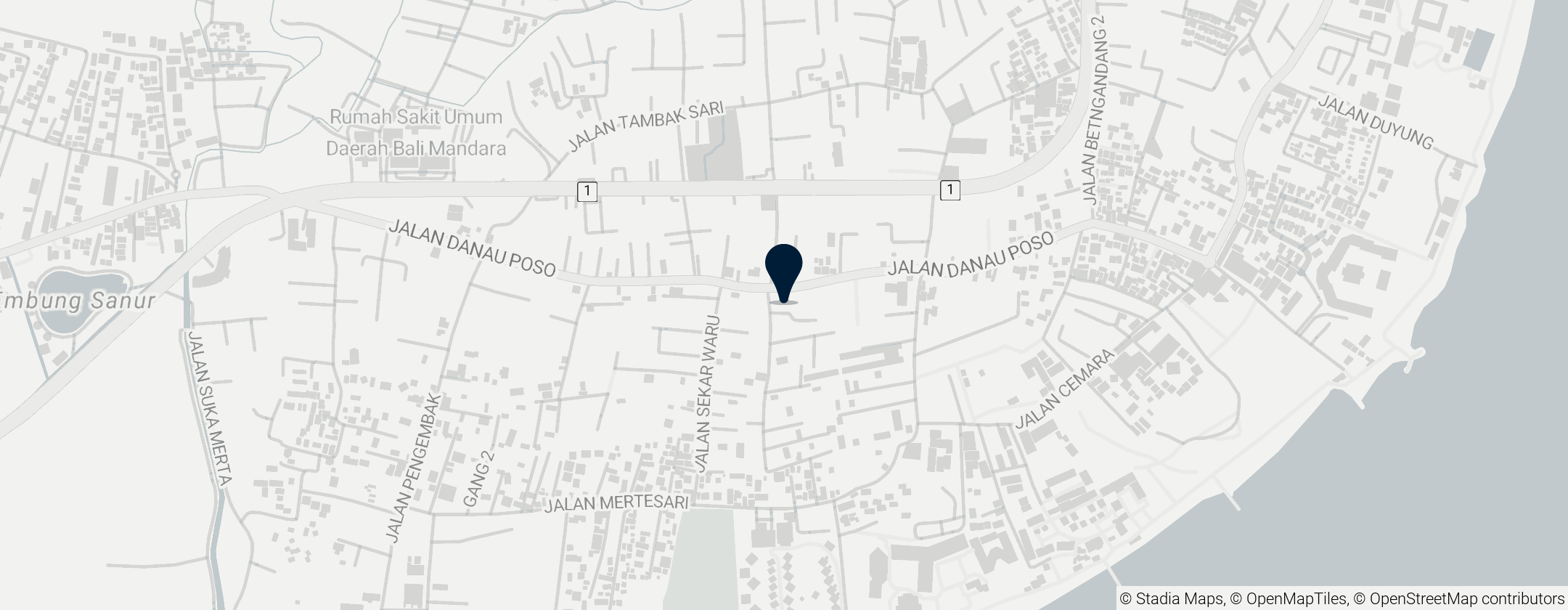 Map of Blanjong Temple