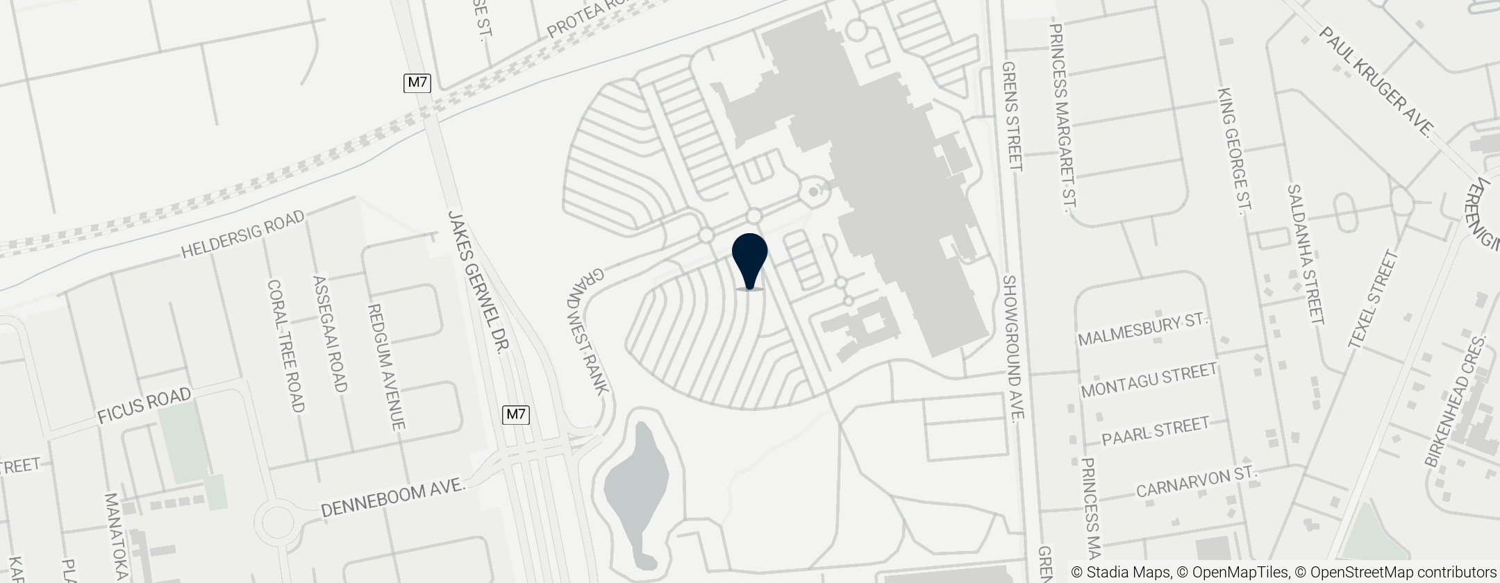 Map of GrandWest Casino & Entertainment World