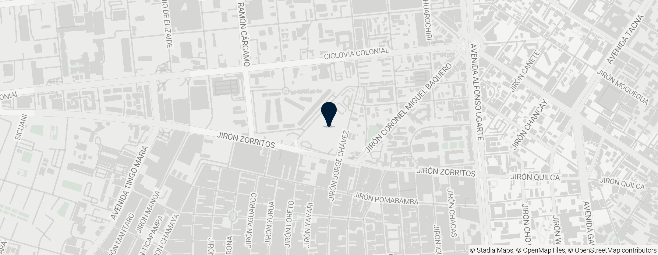 Map of Estadio Teodoro Lolo Fernández