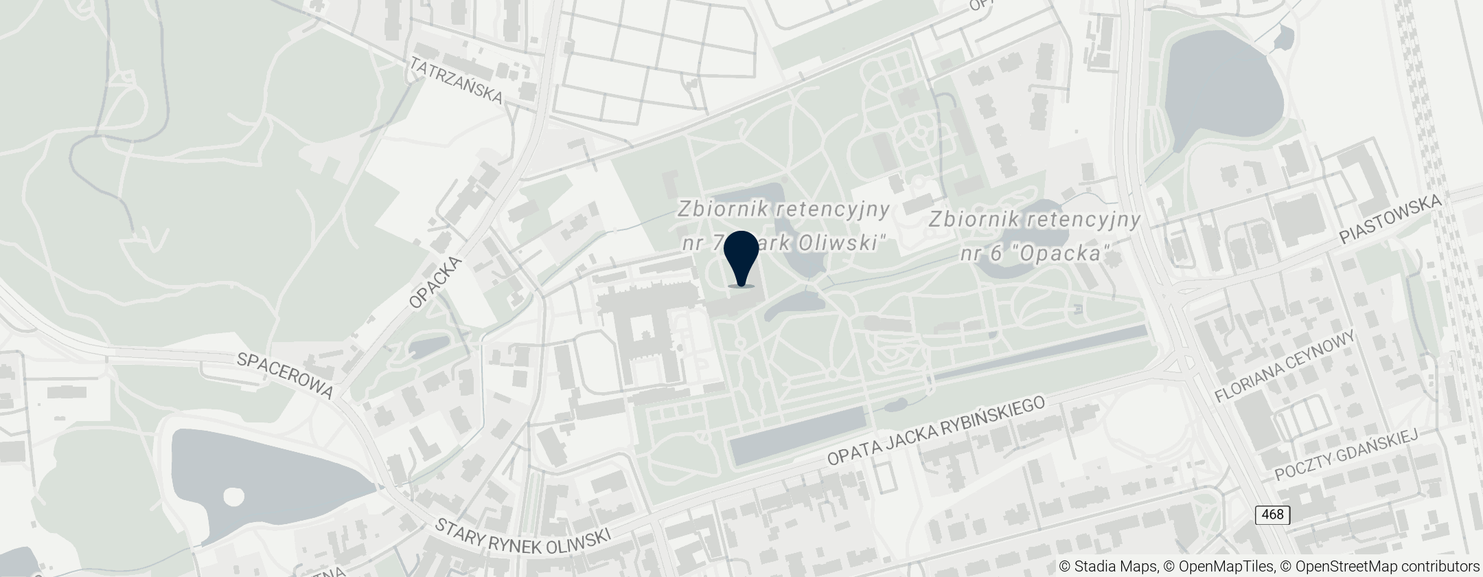 Map of Pałac Opatów